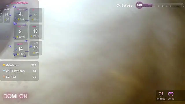 carofox89 online show from November 8, 2025, 1:11 pm