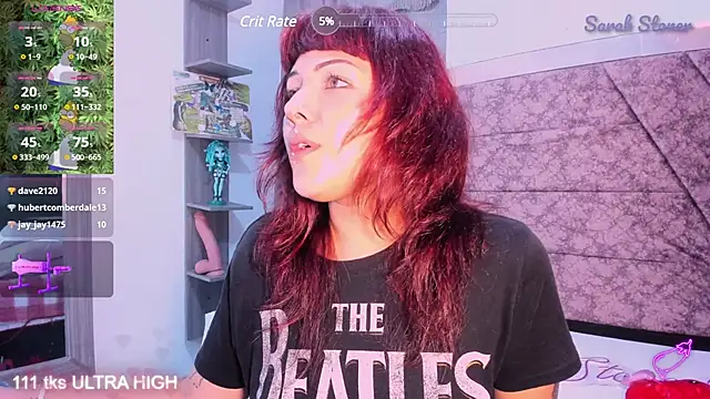 Sarah-Stoner online show from February 10, 2025, 10:30 pm