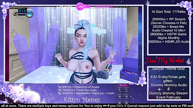 Snapshot of SassyKittyn chatting on December 13, 2024, 4:22 am SassyKittyn online show from December 13, 2024, 4:22 am