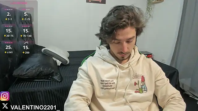 Valentino Xander online show from October 2, 2025, 12:50 am