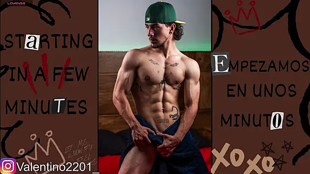 Valentino Xander online show from July 13, 2026, 1:30 am