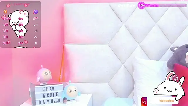 Violettbloss online show from October 28, 2025, 3:10 am