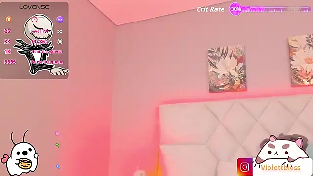 Violettbloss online show from November 1, 2025, 3:08 am