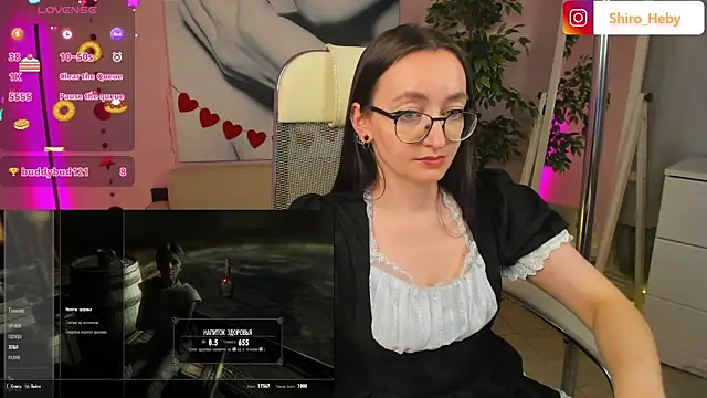 ShiroHeby online show from February 28, 2025, 7:14 pm