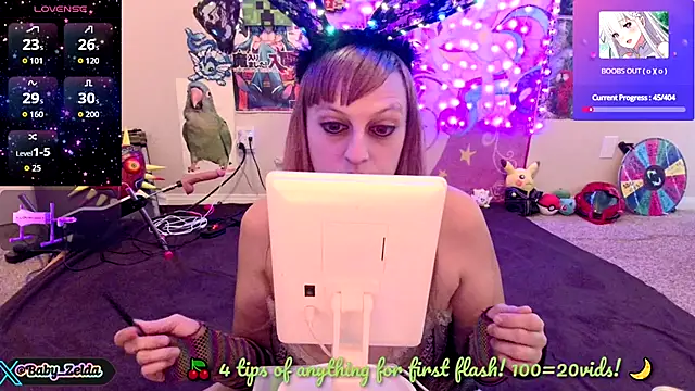 BabyZelda online show from September 23, 2025, 10:02 pm