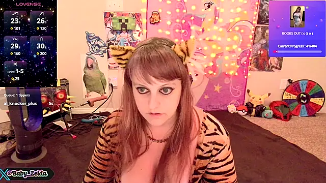 BabyZelda online show from November 24, 2025, 10:48 am