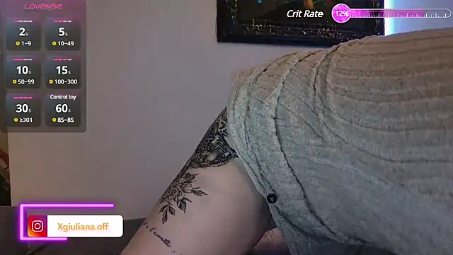 Snapshot of Giuliana_baby chatting on February 24, 2025, 5:33 am Giuliana baby online show from February 24, 2025, 5:33 am