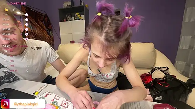 Lilythepinkgirl online show from February 12, 2025, 11:30 pm