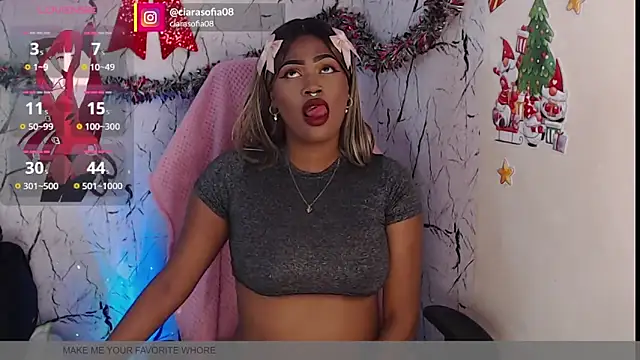 Snapshot of ebonyciaraqueen chatting on December 20, 2024, 8:55 pm ebonyciaraqueen online show from December 20, 2024, 8:55 pm