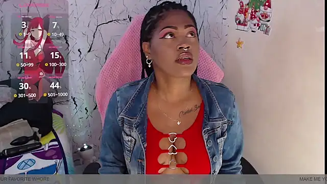 Snapshot of ebonyciaraqueen chatting on January 12, 2025, 6:38 pm ebonyciaraqueen online show from January 12, 2025, 6:38 pm