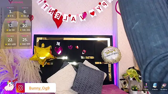 Bunny O online show from March 16, 2025, 8:21 pm