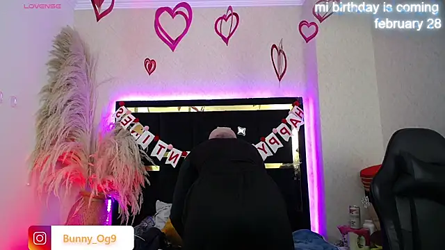 Bunny O online show from February 13, 2026, 11:12 pm