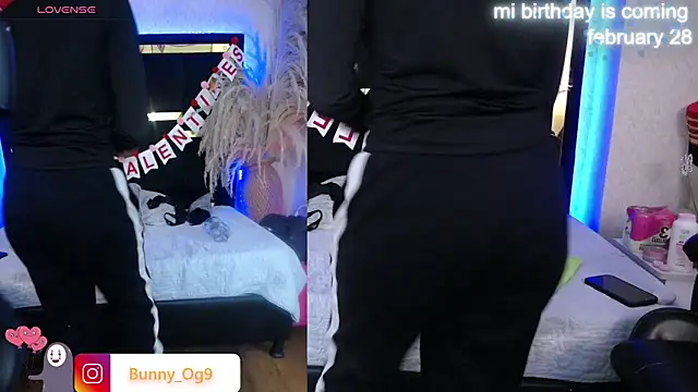 Bunny O online show from February 16, 2026, 11:23 pm