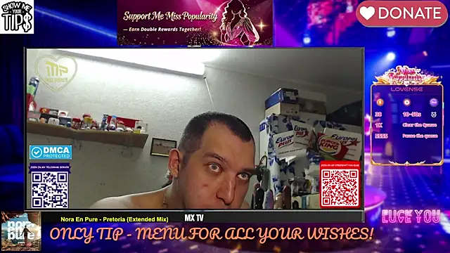 BISEXGOOD777 online show from March 3, 2026, 8:04 pm