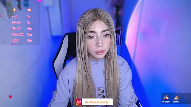 channel blonde a online show from November 27, 2025, 7:16 pm