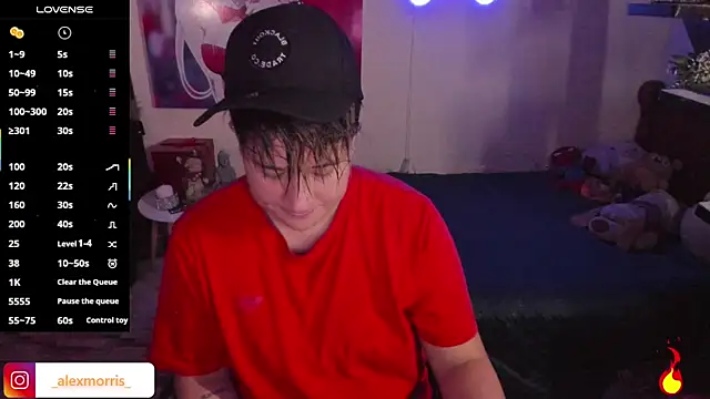  AlexMorris online show from September 22, 2025, 11:40 pm