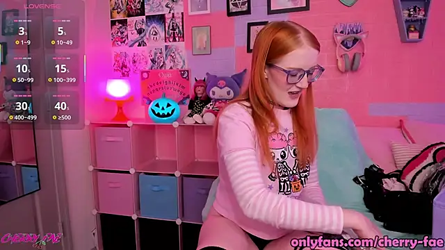 CherryFae online show from October 18, 2025, 7:14 pm