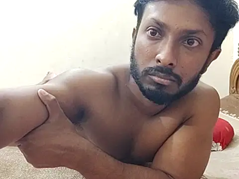 HunkyAriyan online show from February 17, 2026, 8:48 pm