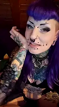 Purple Coffin666 online show from February 10, 2025, 11:04 am