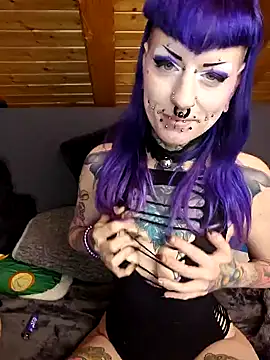 Purple Coffin666 online show from February 20, 2025, 6:35 pm