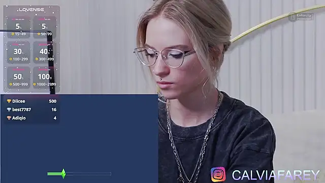 calviafarey online show from February 14, 2026, 12:51 am