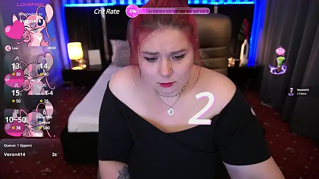 BettyDark online show from March 13, 2025, 9:48 pm