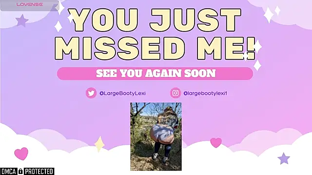 largebootylexi online show from February 10, 2025, 11:34 pm