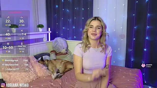 adrianawow1 online show from January 18, 2025, 3:31 am
