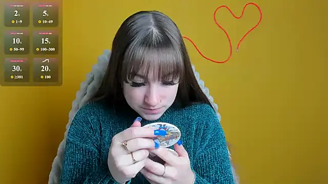 Evelina GG online show from November 20, 2025, 7:08 am