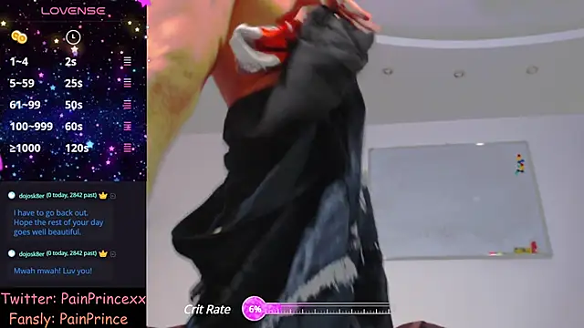 pain princee online show from December 2, 2024, 2:41 pm