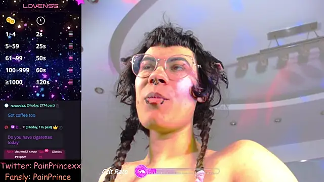 pain princee online show from December 5, 2024, 3:17 pm