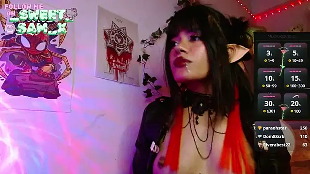 sweet Samx online show from February 5, 2025, 9:25 am