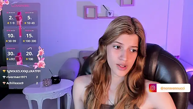 Nora Vennucci online show from February 5, 2025, 11:50 pm