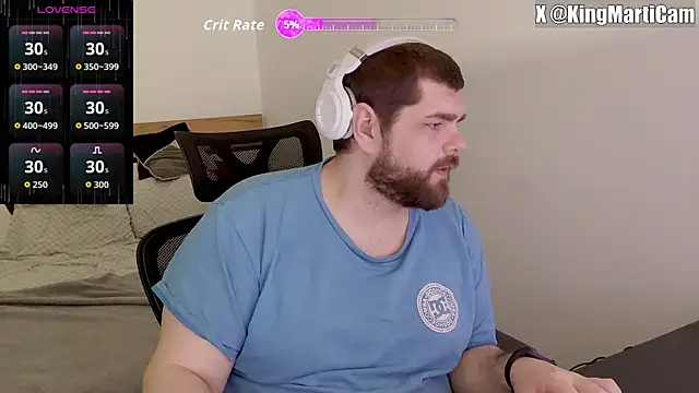 KingMarti online show from April 29, 2026, 11:14 am