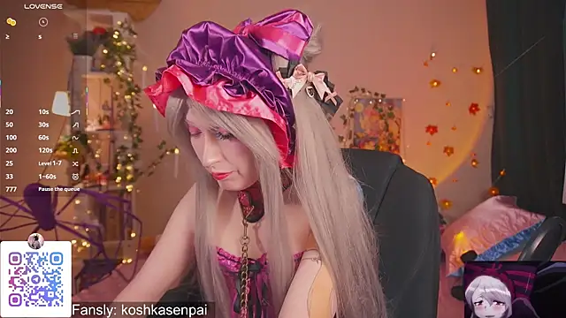 koshkasenpai online show from October 22, 2025, 12:05 pm