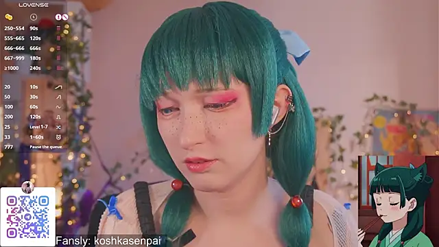 koshkasenpai online show from November 1, 2025, 7:54 am