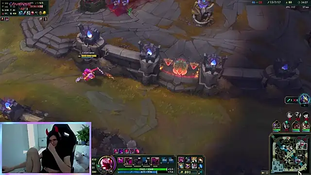 CeriseLapine online show from March 7, 2025, 9:29 am