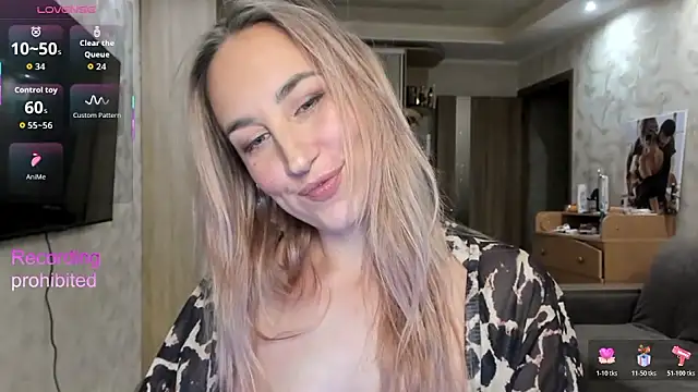 lady Nati online show from February 25, 2026, 3:54 pm