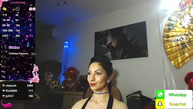 EvelynAisha online show from February 19, 2025, 10:31 pm