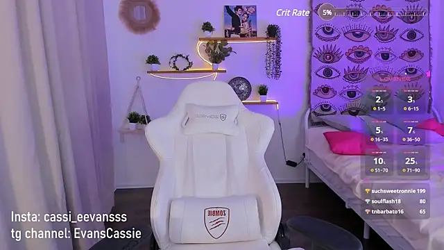 Cassie Ice online show from March 23, 2025, 6:26 am