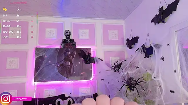 Snapshot of Sammyblaer chatting on October 17, 2025, 9:06 pm Sammyblaer online show from October 17, 2025, 9:06 pm