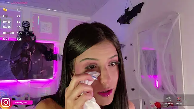 Snapshot of Sammyblaer chatting on October 24, 2025, 9:11 pm Sammyblaer online show from October 24, 2025, 9:11 pm