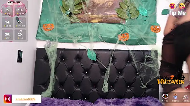 amaranta f00x online show from October 21, 2025, 12:39 pm