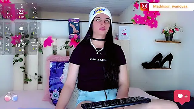 Madisson Ivanova online show from January 10, 2025, 10:04 pm