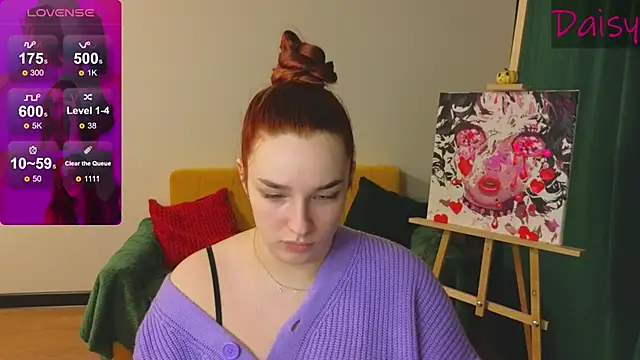 CookyDaisy online show from December 14, 2024, 2:56 am