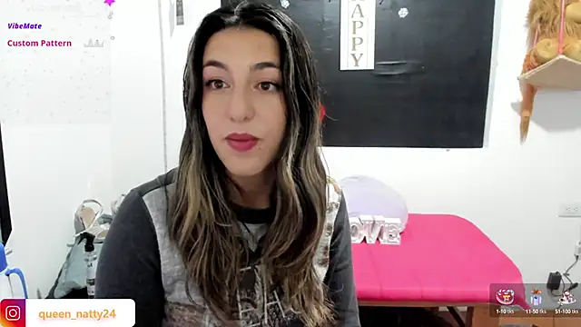 Snapshot of queen-natty chatting on January 19, 2025, 2:57 am queen-natty online show from January 19, 2025, 2:57 am