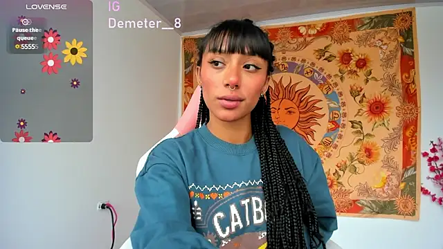 Snapshot of Demeter__ chatting on February 20, 2025, 6:57 pm Demeter online show from February 20, 2025, 6:57 pm