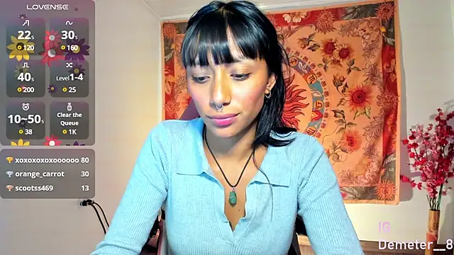 Snapshot of Demeter__ chatting on March 3, 2025, 1:42 am Demeter online show from March 3, 2025, 1:42 am