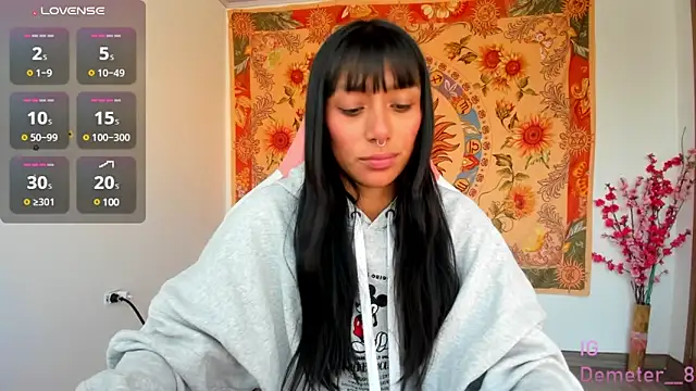Snapshot of Demeter__ chatting on March 9, 2025, 9:03 pm Demeter online show from March 9, 2025, 9:03 pm