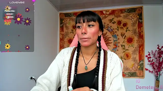 Snapshot of Demeter__ chatting on March 17, 2025, 6:00 pm Demeter online show from March 17, 2025, 6:00 pm